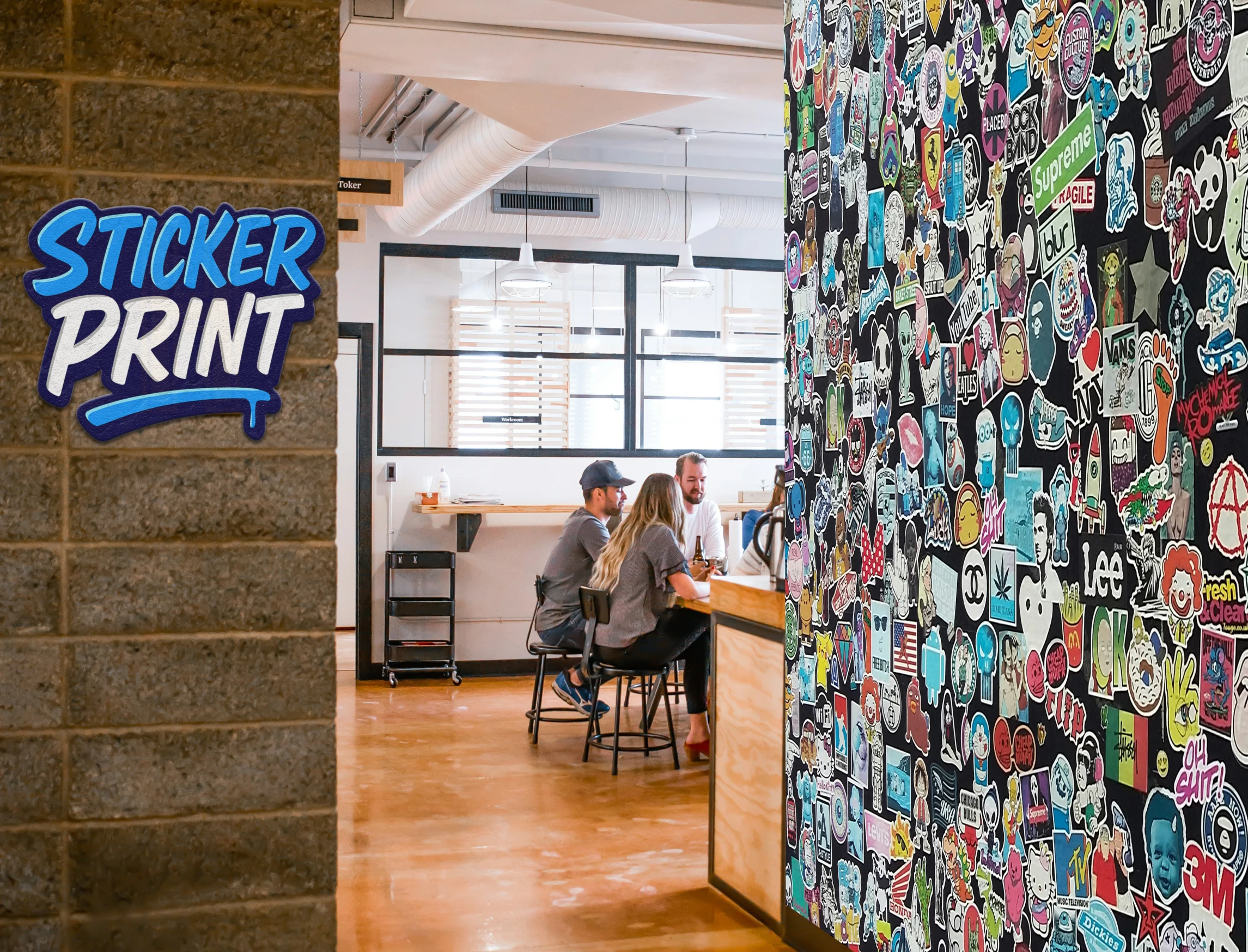 Il processo di produzione Stickerprint