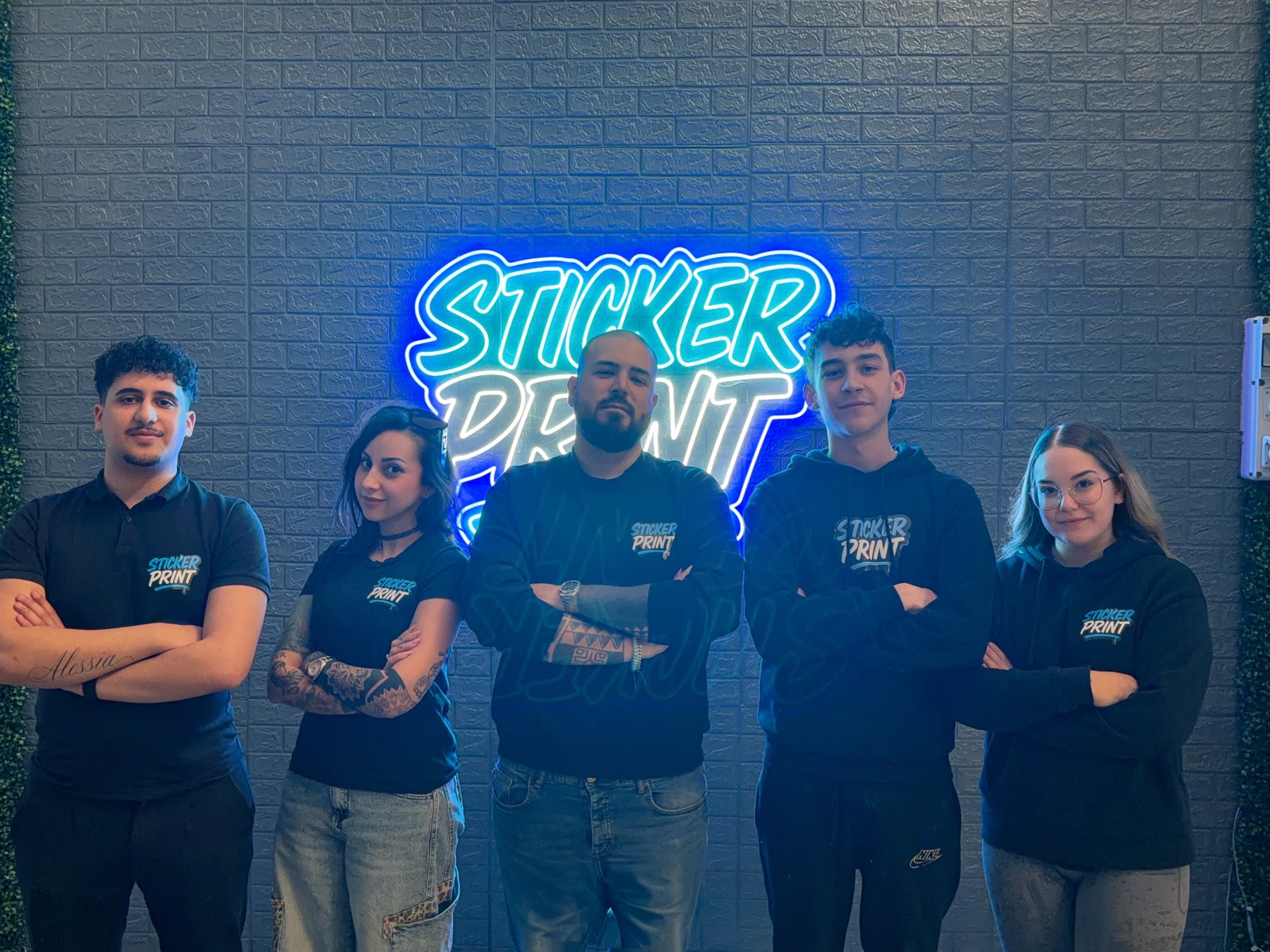 Il team Stickerprint