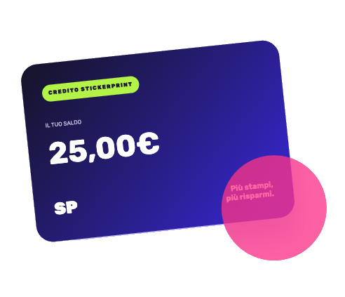Portafoglio Credito Stickerprint